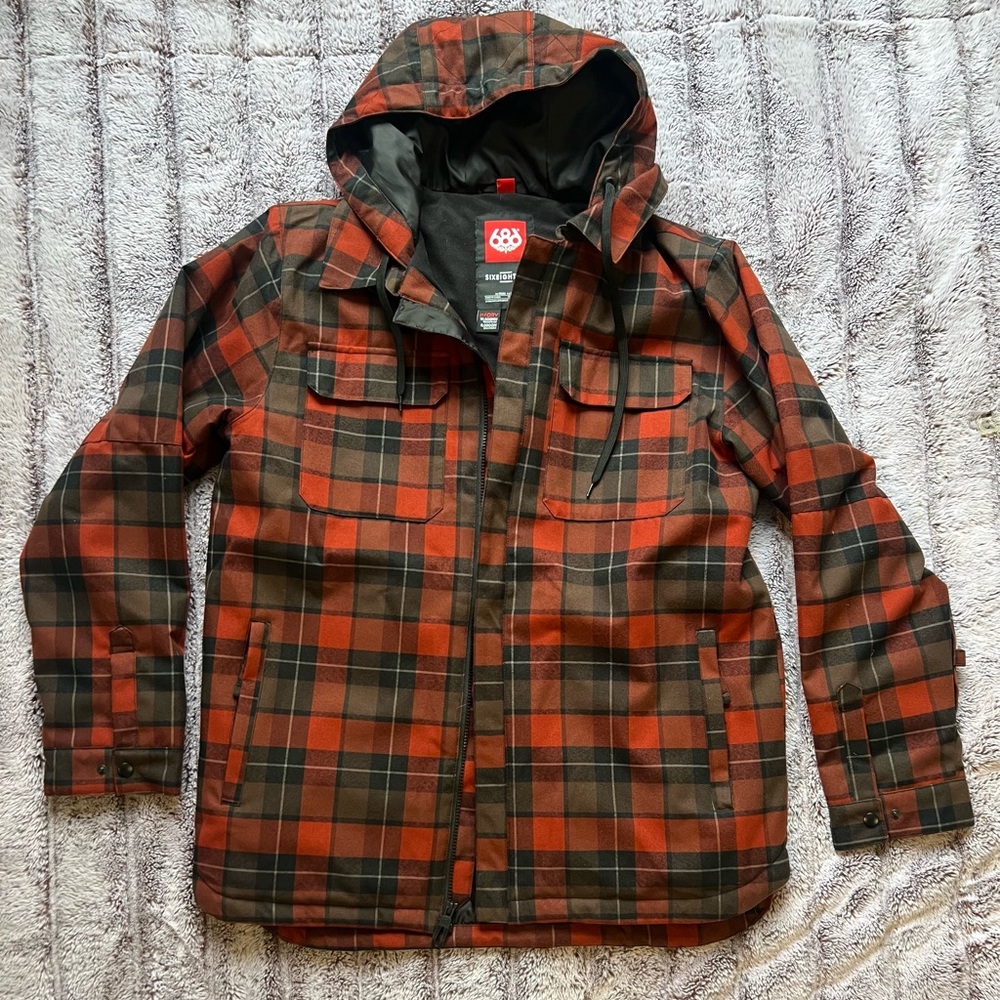 Like New 686 Snowboard jacket-Large